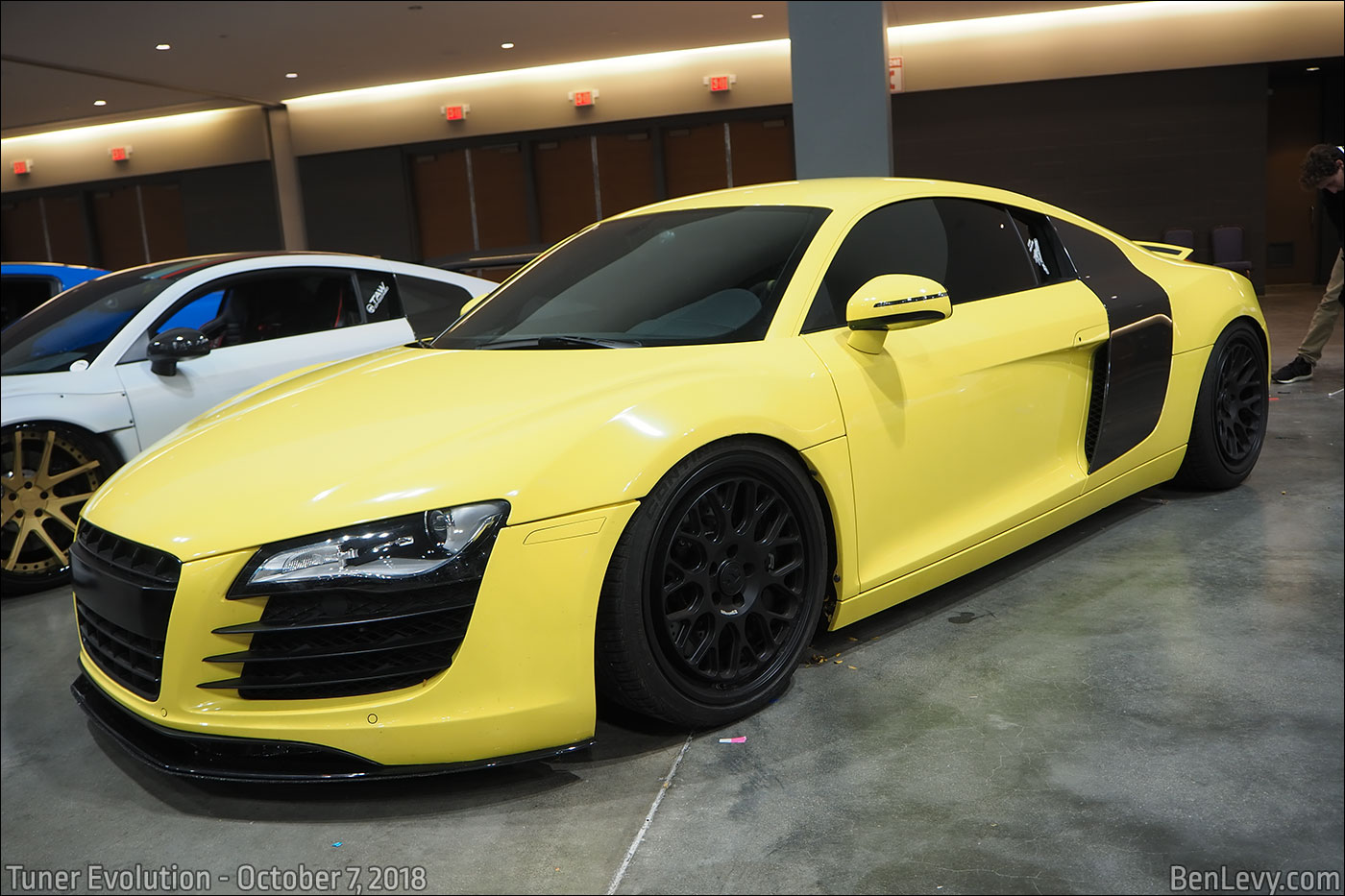 Yellow Audi R8