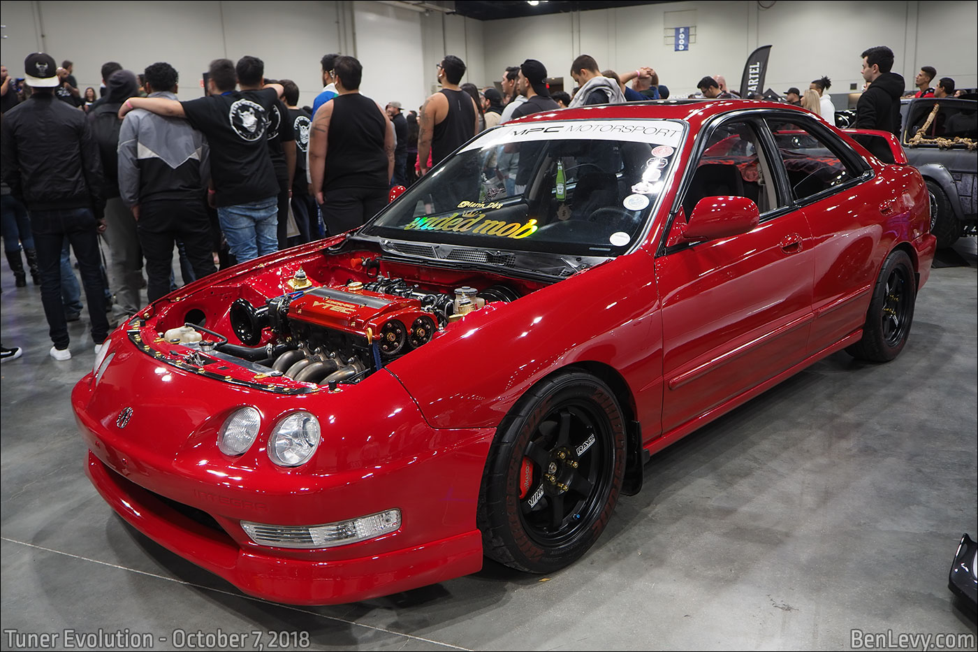 Acura Integra with all motor H2B