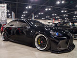 Black Lexus IS