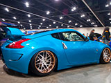 Blue Nissan 370Z