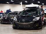 Black Mazda3 from Team IC