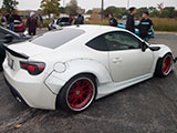 White Scion FR-S