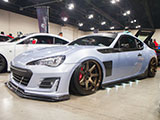 Silver Subaru BRZ