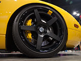 HRE wheel on Ford GT