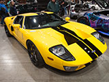 Yellow Ford GT