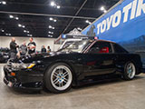 Black Nissan Silvia