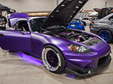 Purple Honda S2000