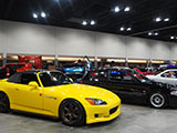 Honda S2000 and Civic