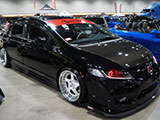 Black Honda Civic Si