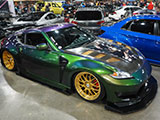 Nissan 370Z with color shifting paint
