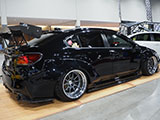 Custom Black Subaru WRX STI