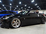 Black Nissan 350Z roadster