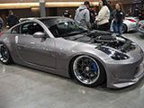Nissan 350Z with supercharged V8 engine