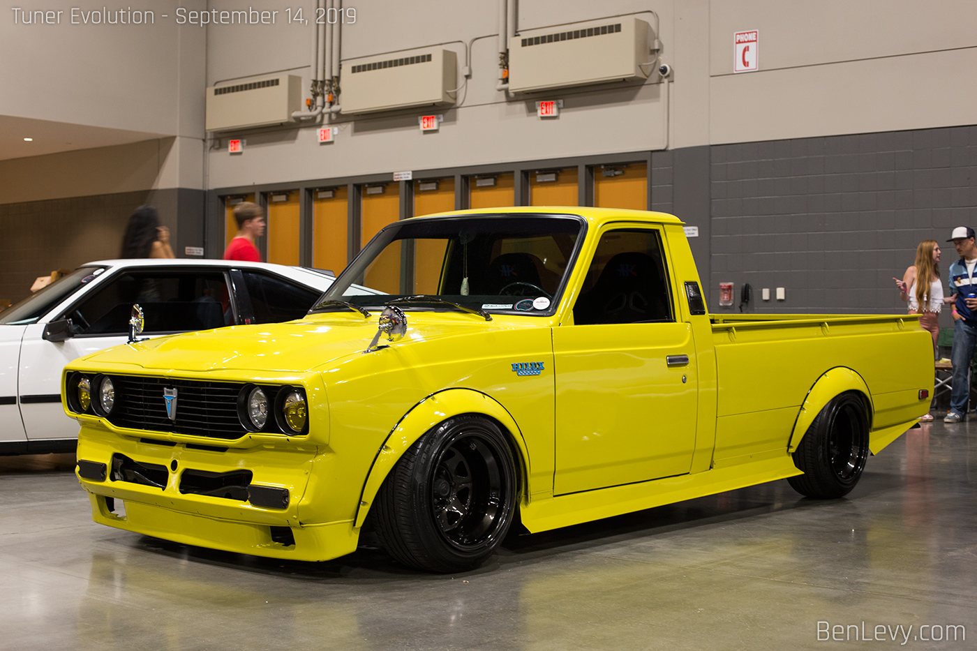 Yellow Toyota Hilux