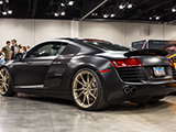 Audi R8 with ANRKY AN13 SeriesONE Monoblock wheels