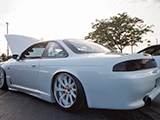 S14 Nissan 240SX with suspension from Air List Performance