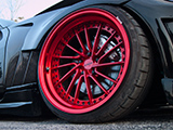 Rotiform DVO in Brushed Candy Red