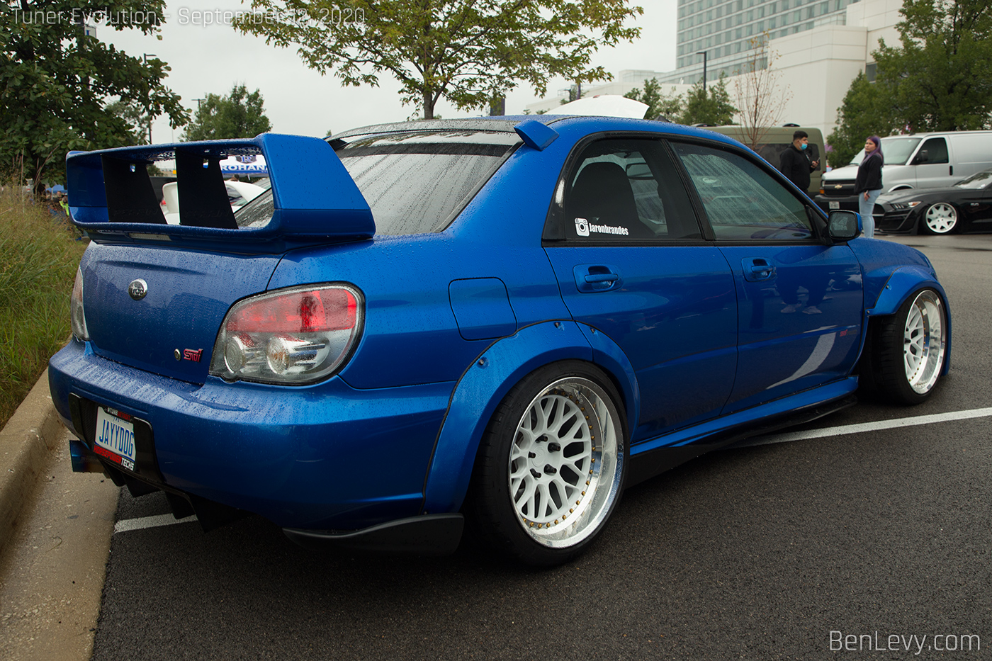Blue Subaru WRX STI - BenLevy.com