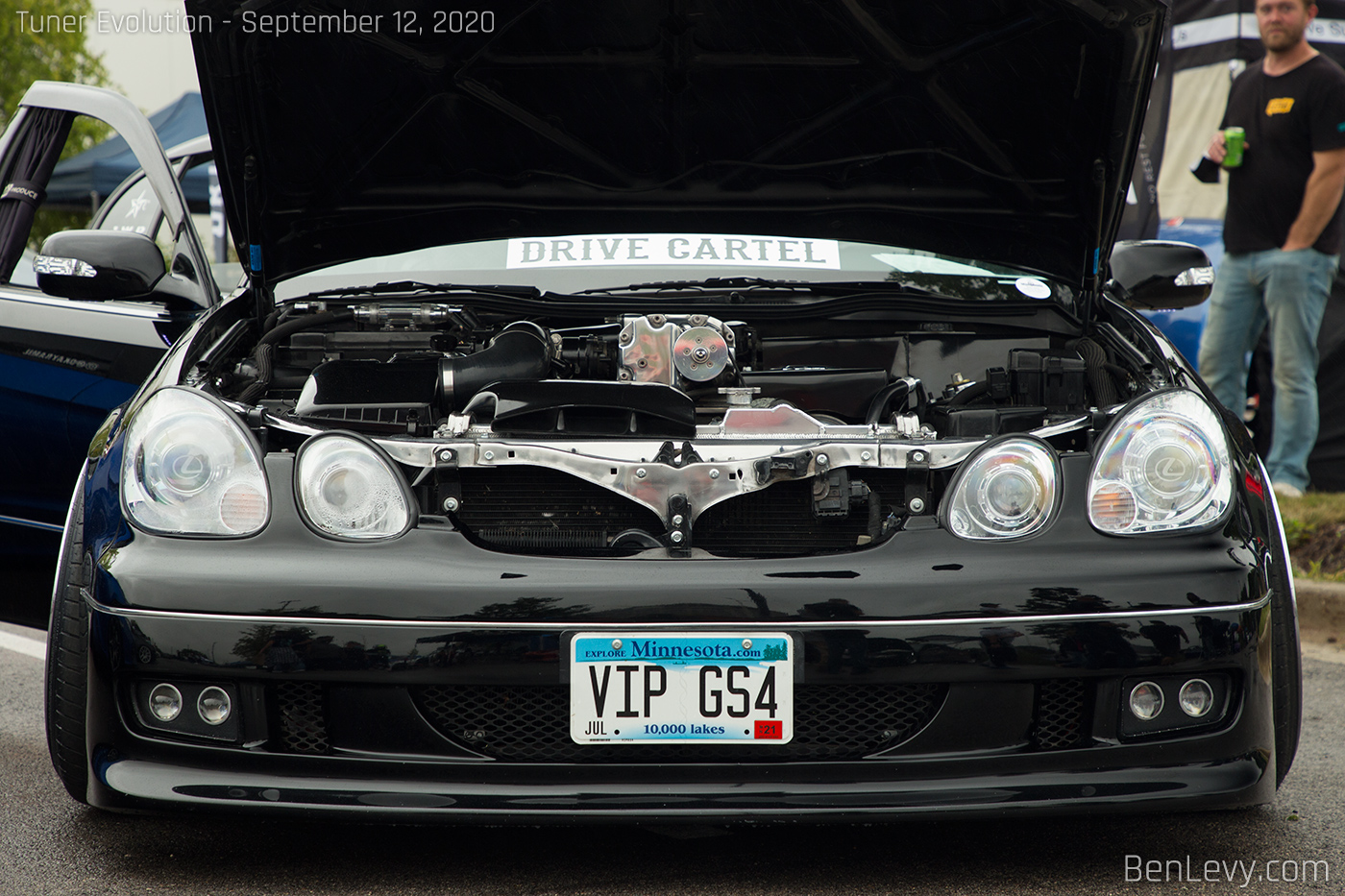 Supercharged V8 in Lexus GS