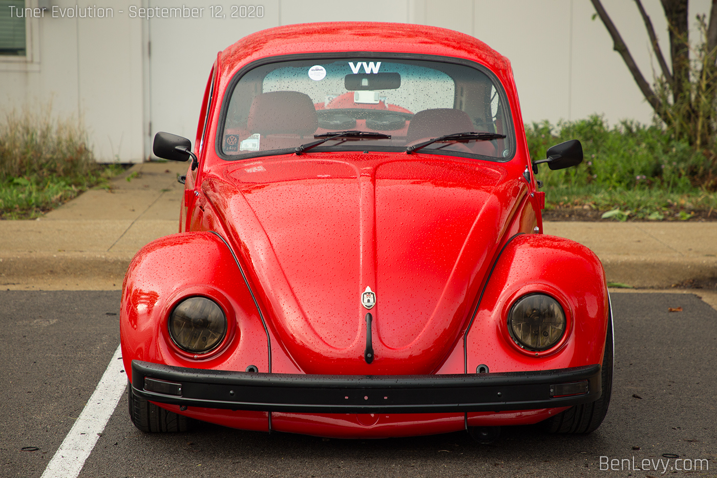 Volkswagen Beetle with Smoked Headlights