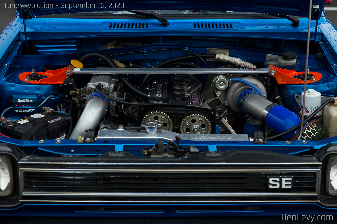 Modified engine in 1982 Toyota Starlet