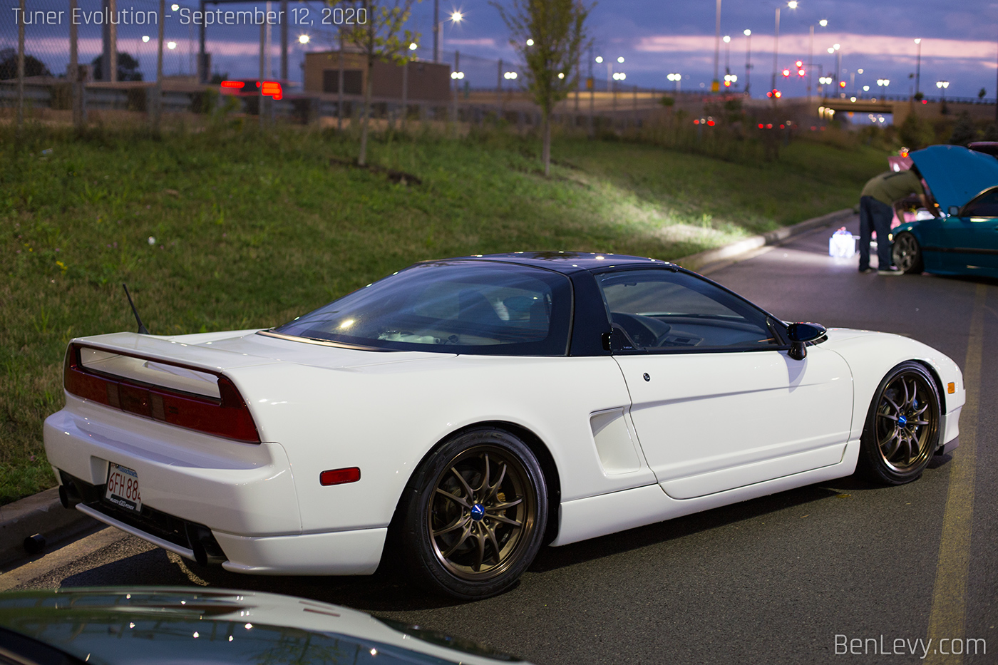 1st Generation Acura NSX in white