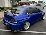 Blue Lancer Evo with Voltex Wing