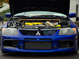 Mitsubishi Lancer Evolution 9 with Carbon Fiber Air Ducts