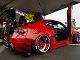 Highly Modified Red Scion FR-S