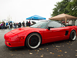 Red 1991 Acura NSX