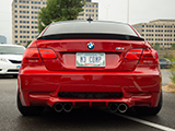 Rear of E92 BMW M3 Competition