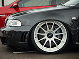 Rotiform DTM Wheel on Black Audi S4