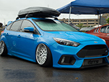 Blue 2017 Ford Focus RS