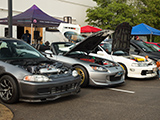 Civic, S2000, and Integra at Tuner Evolution Chicago