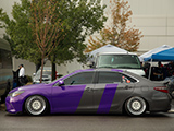 Purple and Grey Toyota Camry