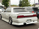White Nissan Laurel