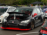 Honda Civic Si with Front-end Swap