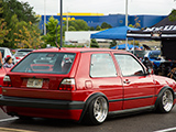 Red MkII Volkswagen GTI