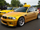 Matte Yellow E46 BMW M3