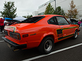 Orange Mazda RX-3