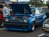 Blue 1982 Toyota Starlet
