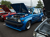 Blue 1982 Toyota Starlet