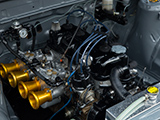 Modified engine in 1981 Toyota Corolla