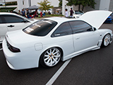 White S14 Nissan 240SX