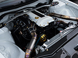 Clean Engine Bay in Nissan 240SX