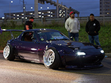 Purple Widebody Mazda Miata