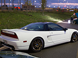 1st Generation Acura NSX in white