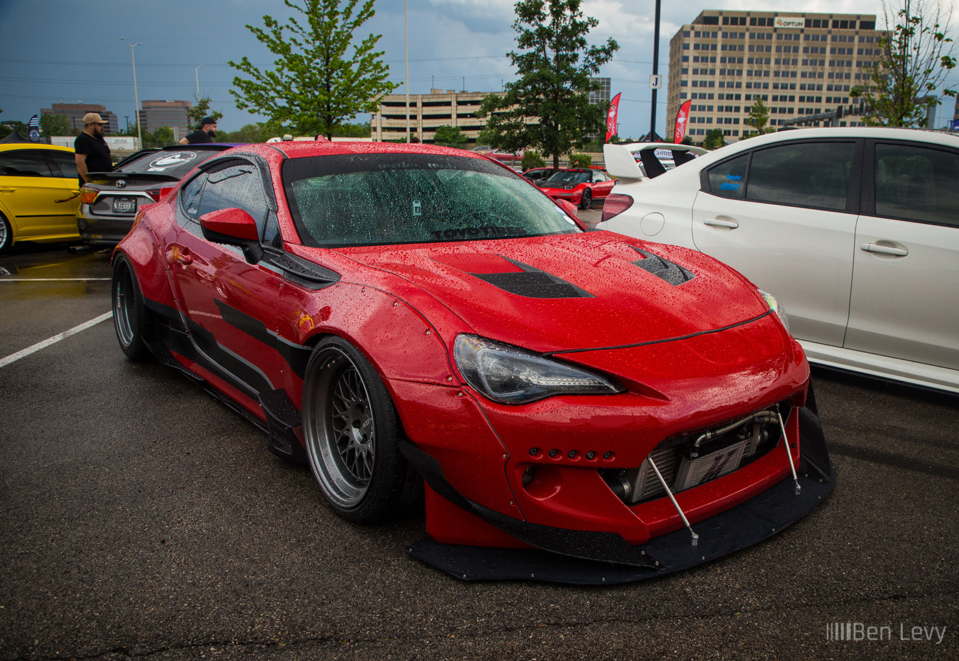Connor's Red Toyota 86 at Tuner Evo Chicago