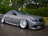 Grey Infiniti G37 Coupe