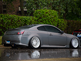 Grey Infiniti G37 Coupe at Tuner Evo